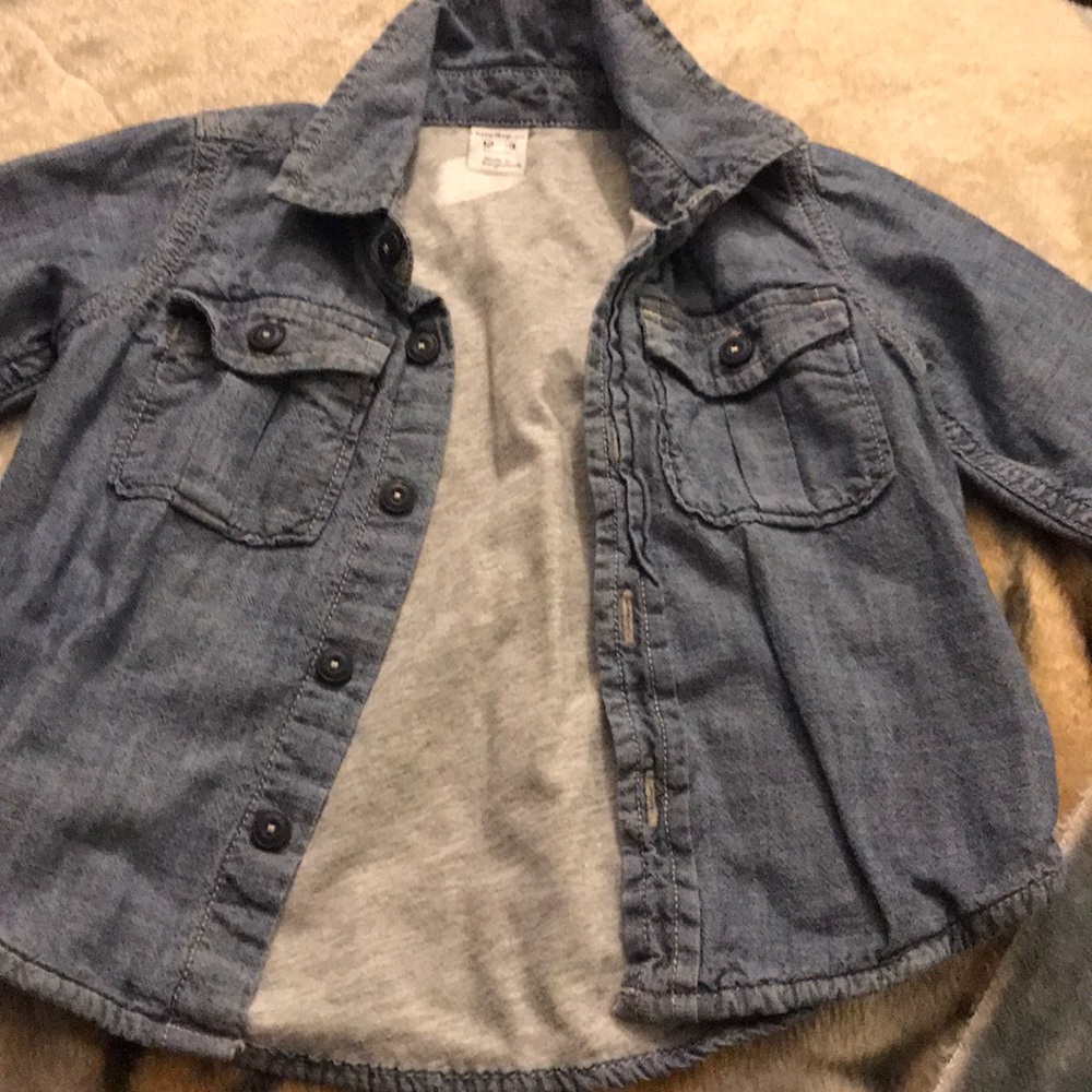 Boys denim top